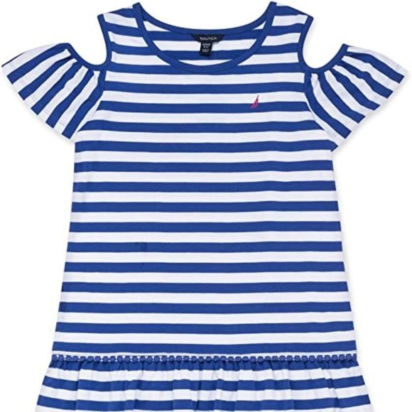 Nautica Other - NAUTICA Girls' Cold Shoulder Fashion Dress Sz 8-10